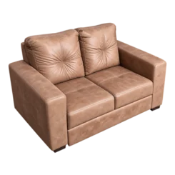 Estofado 2 Lugares La Paz Marrom Claro 780394 - Uatumã