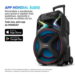 Caixa Amplificadora CM 1000-N Bivolt 7045-01 Preta - Mondial