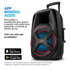 Caixa Amplificadora CM 650-N Bivolt 7044-0 Preta - Mondial