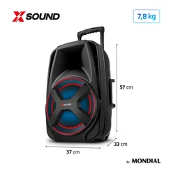 Caixa Amplificadora CM 650-N Bivolt 7044-0 Preta - Mondial