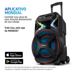 Caixa Amplificadora CM 500-N Bivolt 7043-01 Preta - Mondial