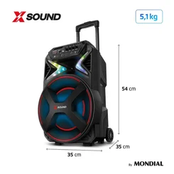 Caixa Amplificadora CM 500-N Bivolt 7043-01 Preta - Mondial