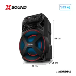 Caixa Amplificadora CM 300-N Bivolt 7041-01 Preta - Mondial