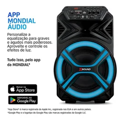 Caixa Amplificadora CM 400-N Bivolt 8998-01 Preta - Mondial