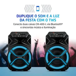 Caixa Amplificadora CM 400-N Bivolt 8998-01 Preta - Mondial