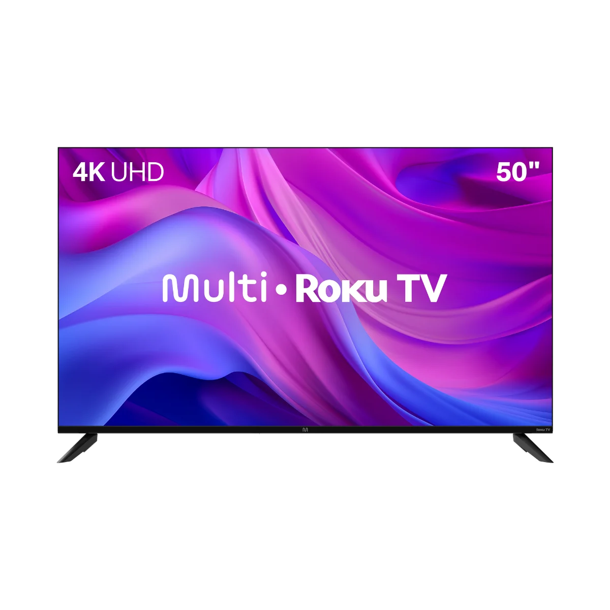 Smart TV 50" Roku 4K UHD 50M10CR Bivolt Preto - Multilaser