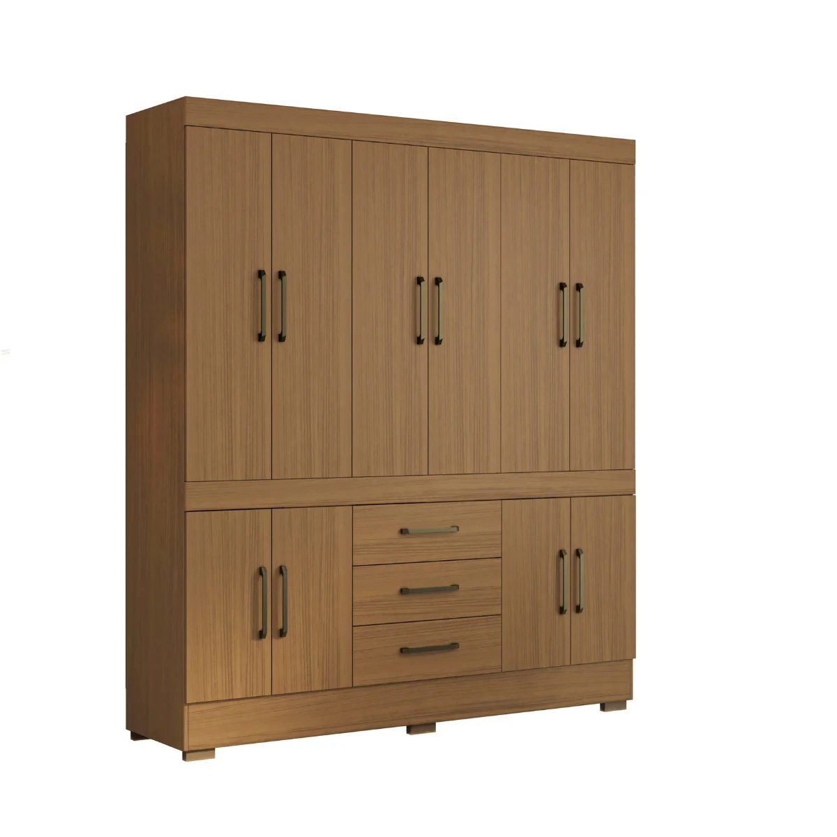 Roupeiro Purus 10 Portas 3 Gavetas Atacama 2045139-900 - MUDI