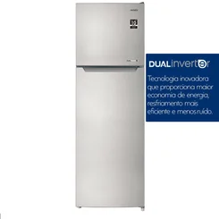 Geladeira Duplex Frost Free Dual Inverter 252 Litros MY-RF-N269LSSBR 127V 127V Inox - Mystic
