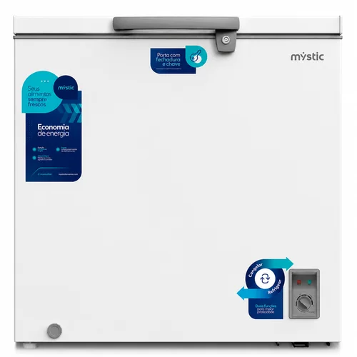 Freezer Horizontal 1 Porta MY-FZ202L 199 Litros 127V Branco - Mystic