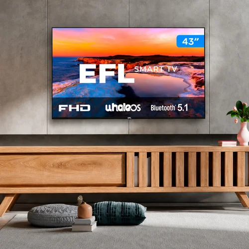 Smart TV 43” EFL HD DLED FHD 43SX800FD Bivolt