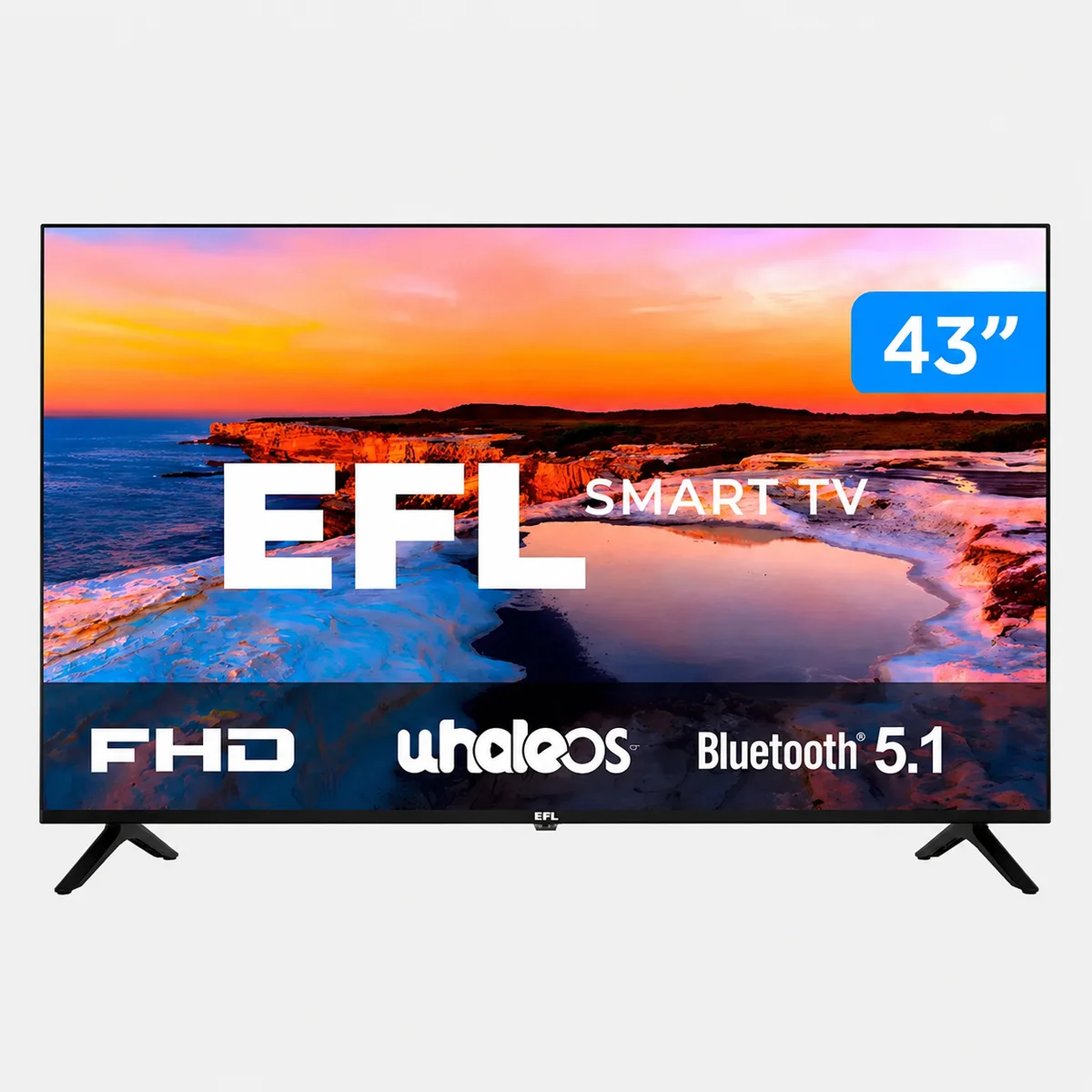 Smart TV 43” EFL HD DLED FHD 43SX800FD Bivolt