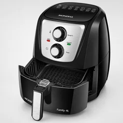 Fritadeira Air Fryer 4 Litros AFN-40-TBI 127V 1044-0 Preto - Mondial