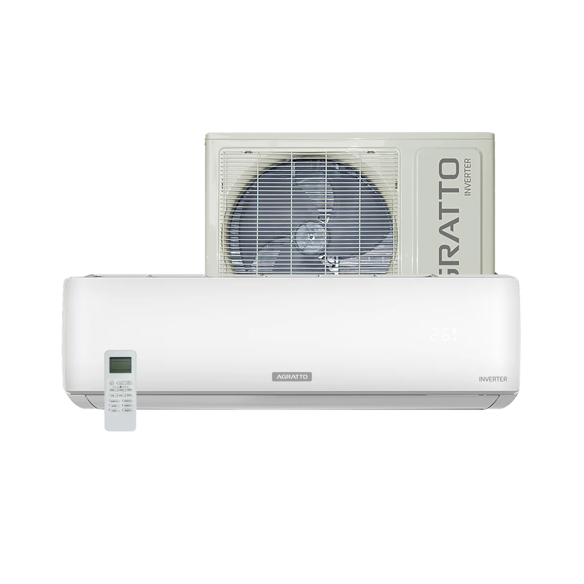 Ar-condicionado Split Zen Top Inverter 30.000 Btus ZICS30F-02 220V Branco - Agratto