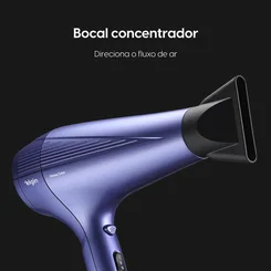 Secador De Cabelo Glossy Color SEB20 127V Roxo - Elgin