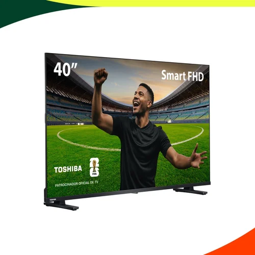 Smart TV 40" DLed Toshiba FHD 40V35RS Bivolt Preto - Multi