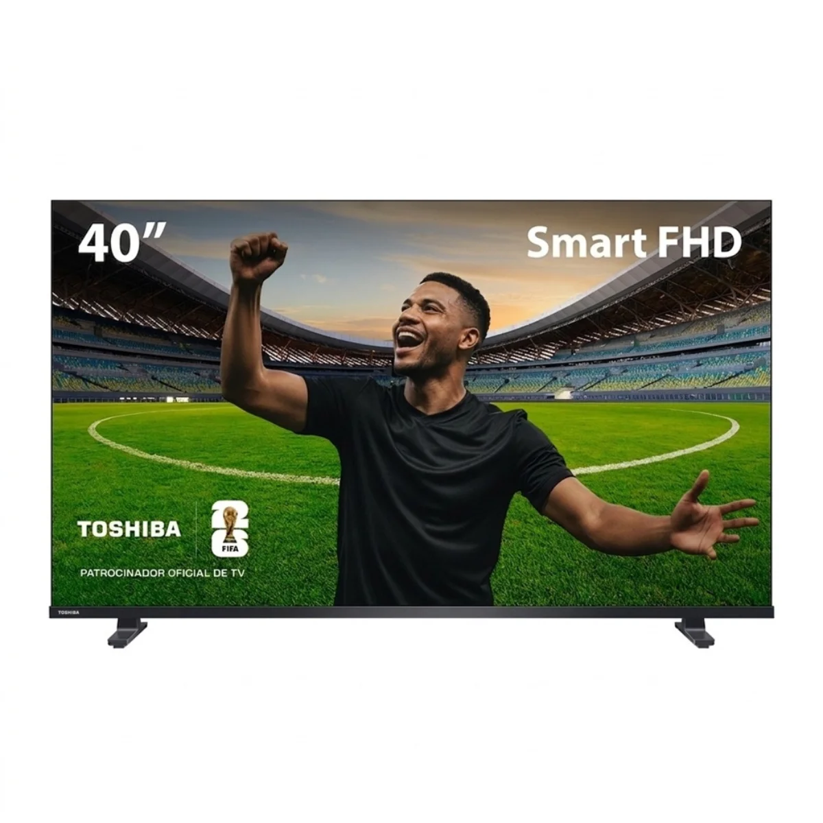 Smart TV 40" DLed Toshiba FHD 40V35RS Bivolt Preto - Multi