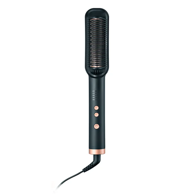 Escova Alisadora Perfect Liss Bivolt 42ELIS00 Preto - Elgin