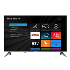 Smart TV 32" Roku HDR10 P32CRB Dolby Preto - Philco