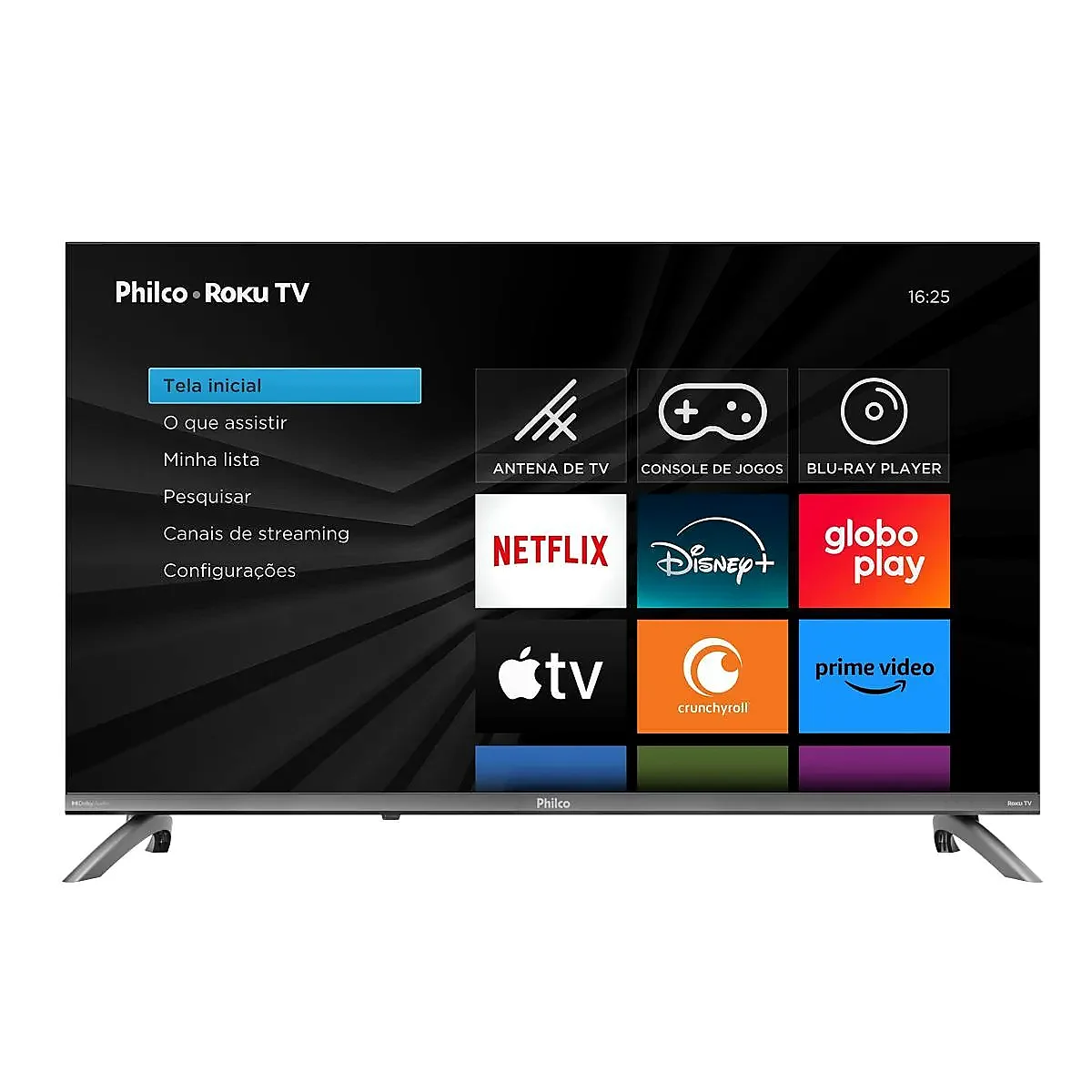 Smart TV 32" Roku HDR10 P32CRB Dolby Preto - Philco