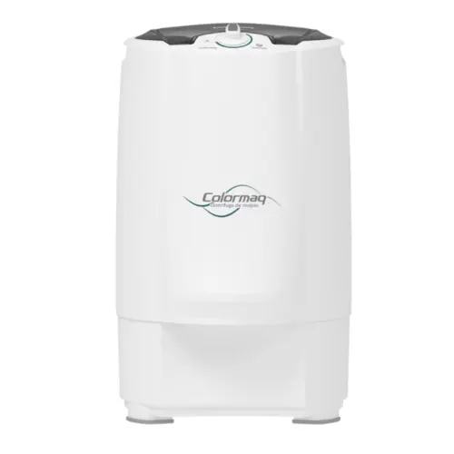 Centrífuga de Roupa Sem Timer Cesto Inox 3,7 Kg CCE04SAKAN 127v Branco - Colormaq