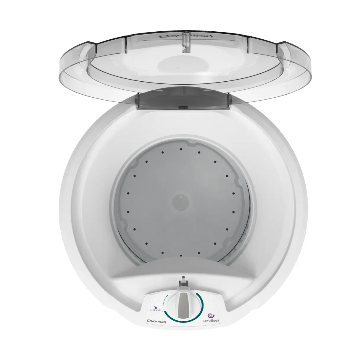 Centrífuga de Roupa Sem Timer Cesto Inox 3,7 Kg CCE04SAKAN 127v Branco - Colormaq