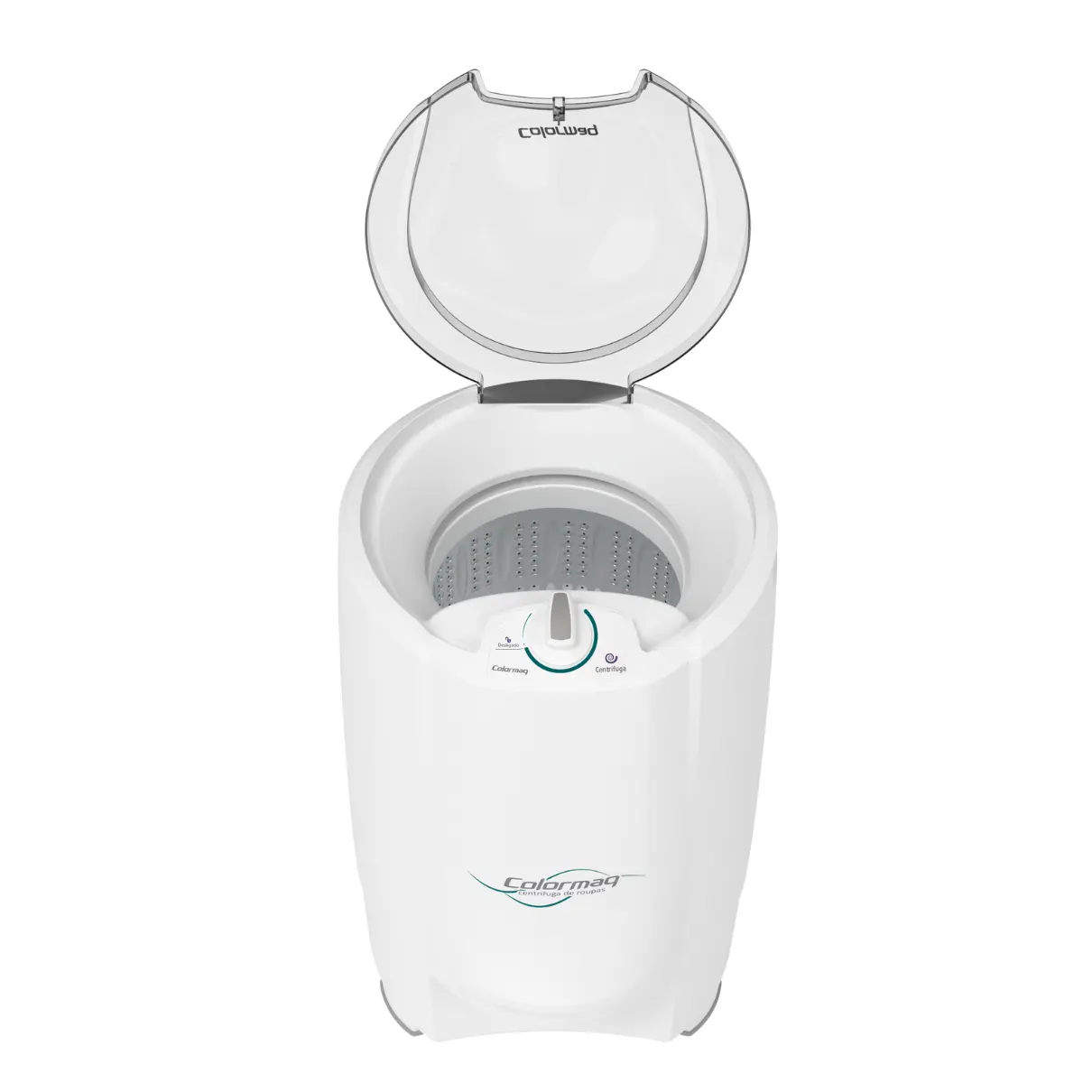 Centrífuga de Roupa Sem Timer Cesto Inox 3,7 Kg CCE04SAKAN 127v Branco - Colormaq